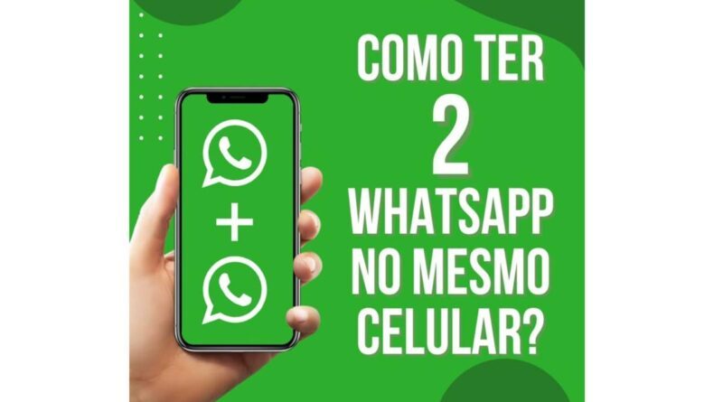 2 whatsapp mesmo celular