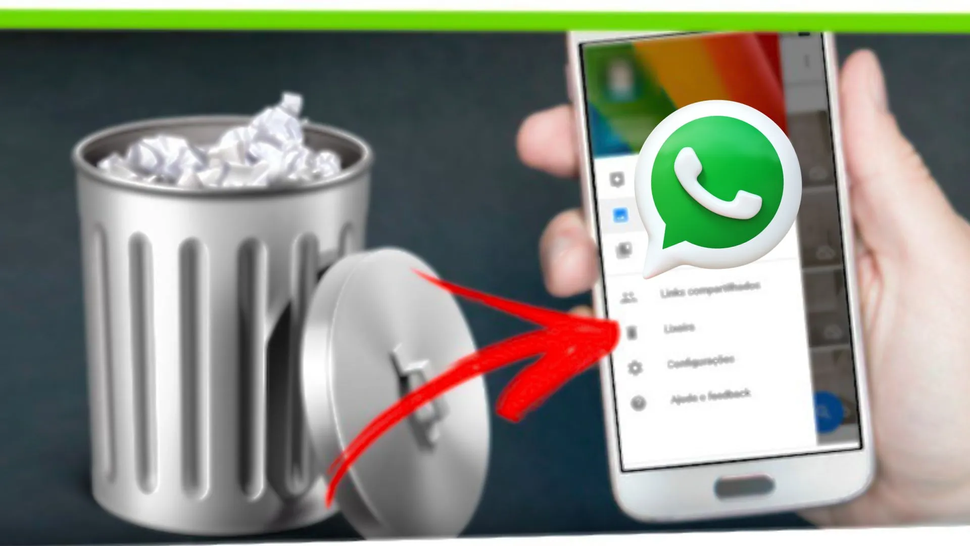 Lixeira secreta do WhatsApp lixeira secreta whatsapp 645