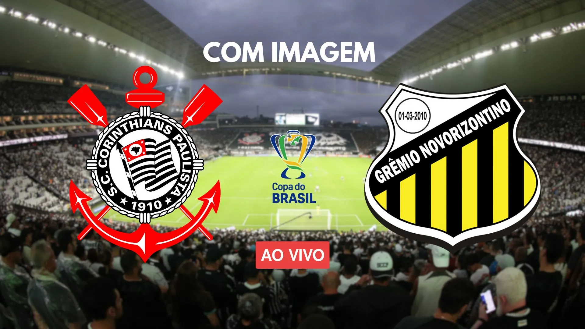 Onde assistir Corinthians x Novorizontino ao vivo com imagens Onde assistir Corinthians x Novorizontino ao vivo com imagens