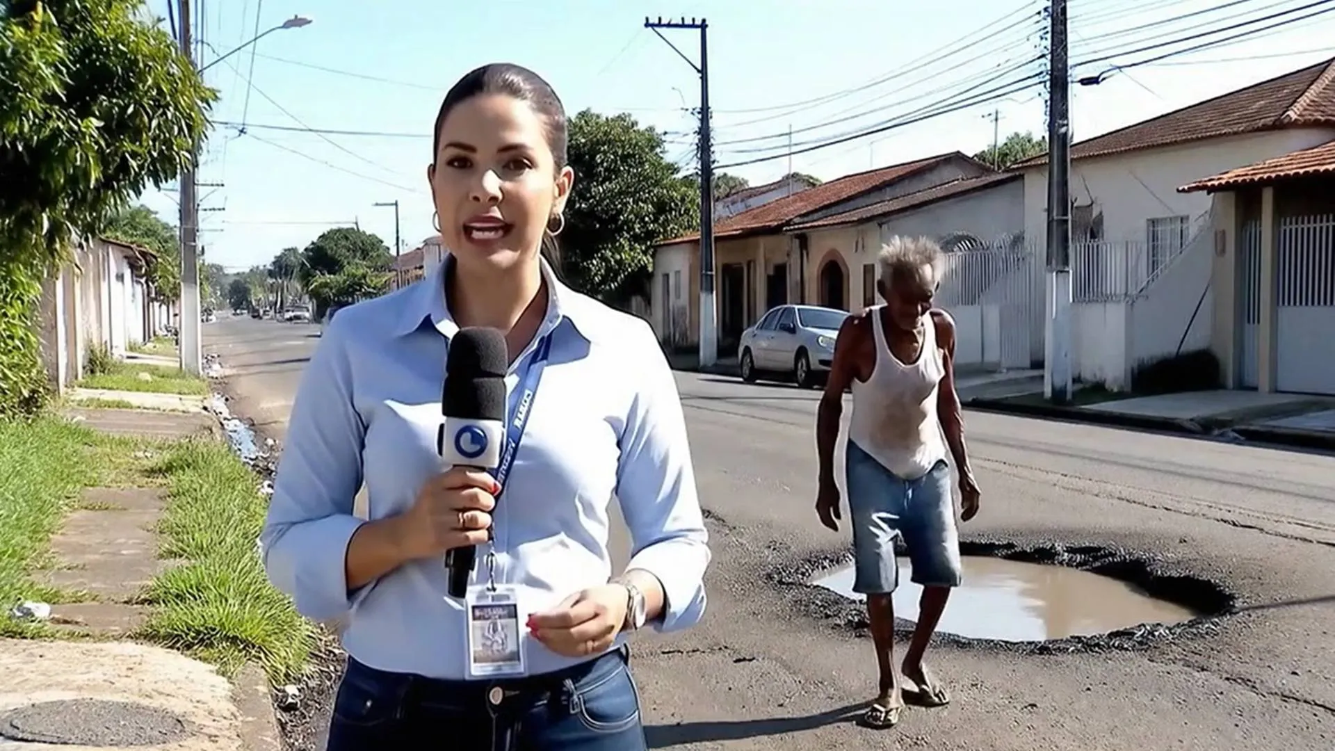 Melhor prompt para criar entrevista viral no Veo 3 prompt entrevista buraco viral veo 3