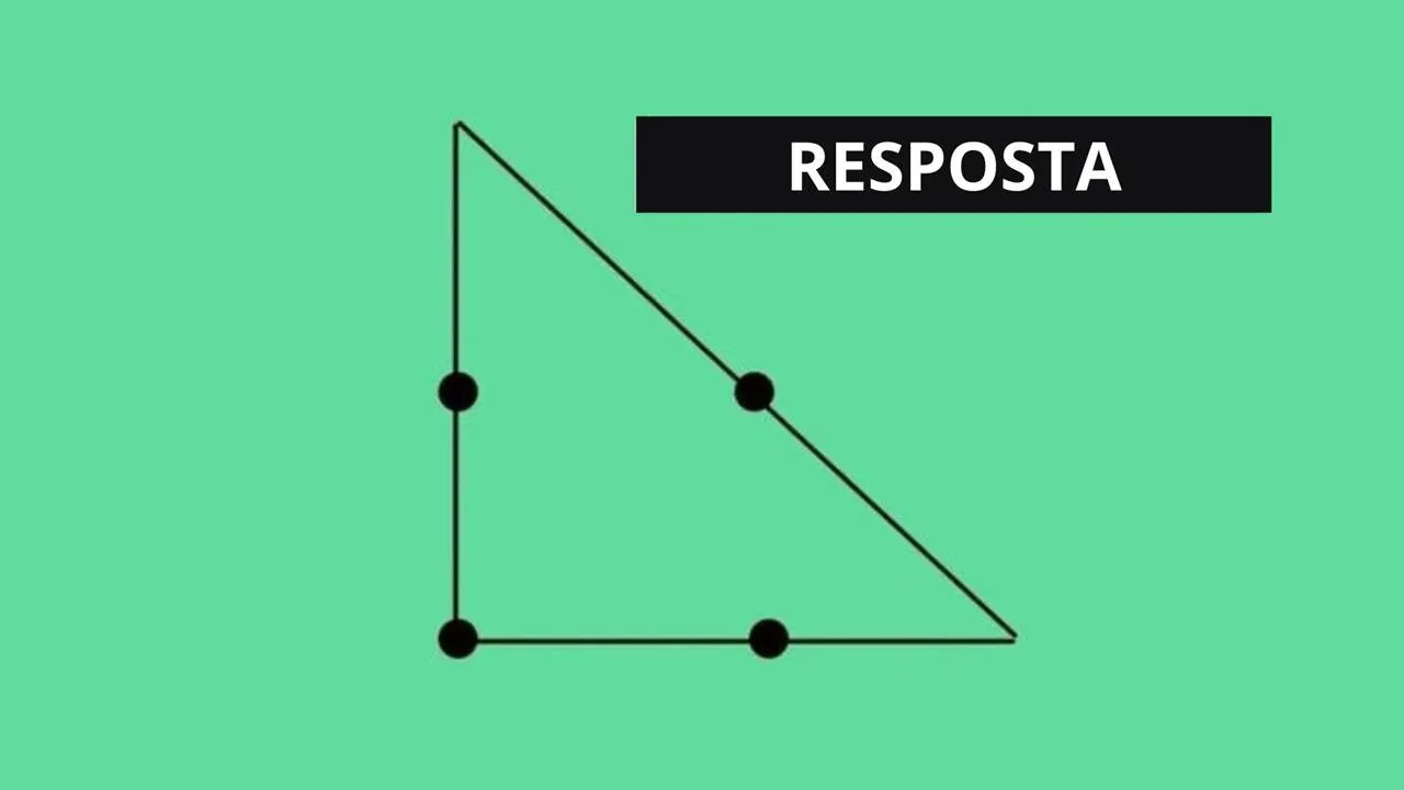 Quebra-cabeça visual teste desafio 4 pontos tres linhas Quebra-cabeça visual teste desafio 4 pontos tres linhas 453