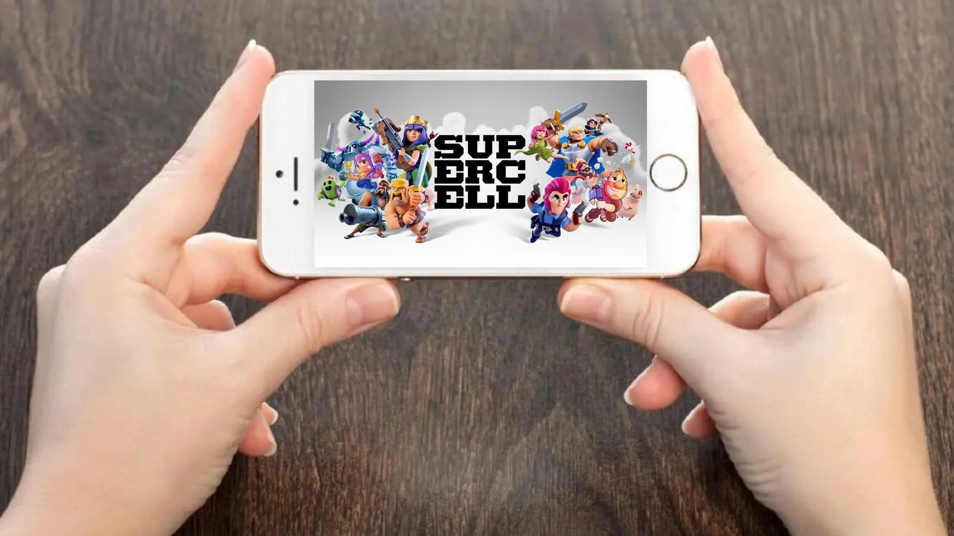Jogando no iphone Supercell jogos de sucesso Jogando no iphone Supercell jogos de sucesso