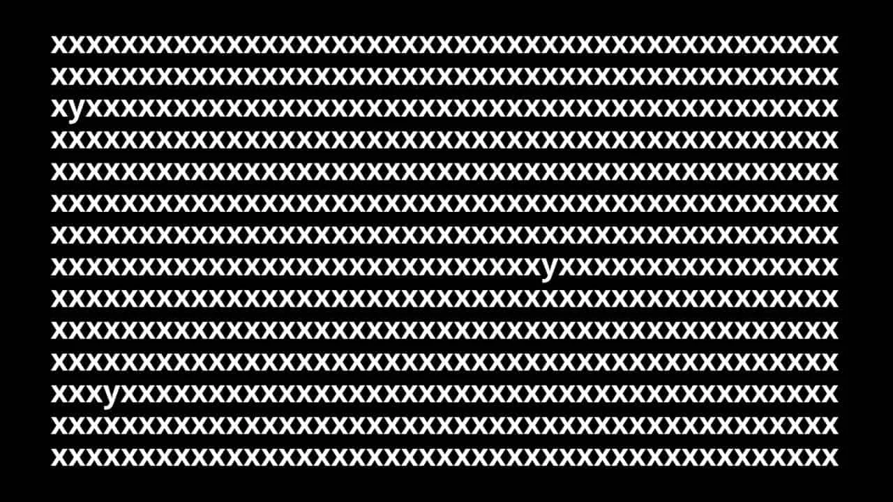 teste do X desafio visual